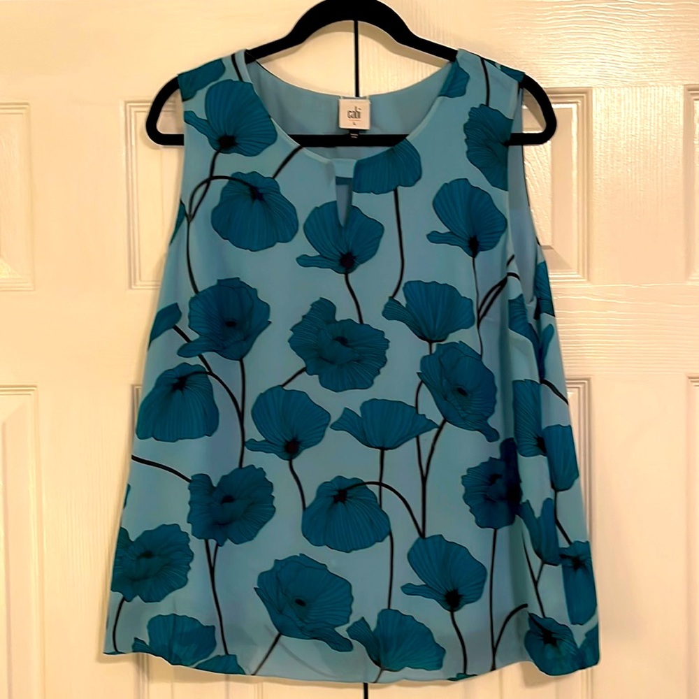 Cabi sleeveless pull over top